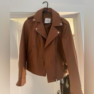 Sam Edelman new leather jacket. No tags, has never been worn-Perfect condition